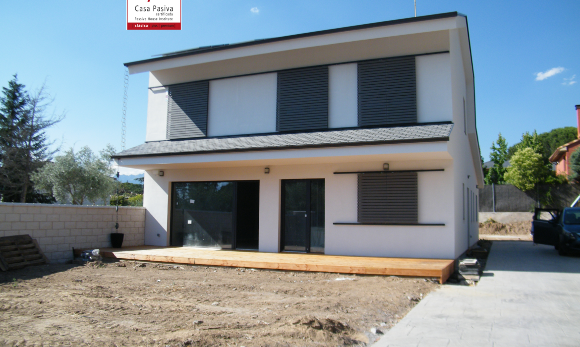 Vivienda unifamiliar passivhaus CERTIFICADA en Moralzarzal. PROY+DO+DEO+SEG