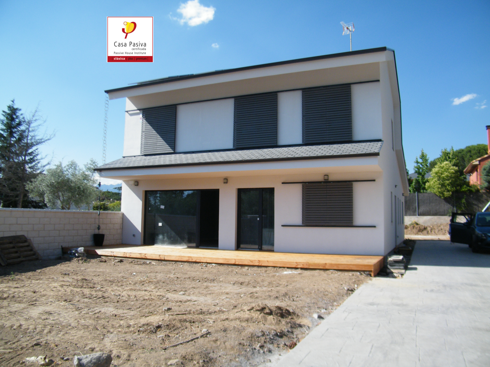 Vivienda unifamiliar passivhaus CERTIFICADA en Moralzarzal. PROY+DO+DEO+SEG